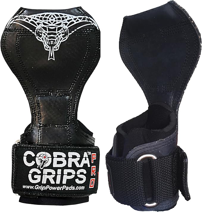 Cobra Grips PRO Weight Lifting Gloves, Heavy Duty Straps, Alternative