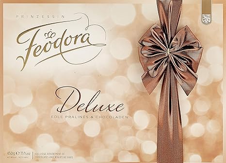 Feodora Chocolade Pralinen Deluxe Mischung, 1er Pack (1 x 450 g)