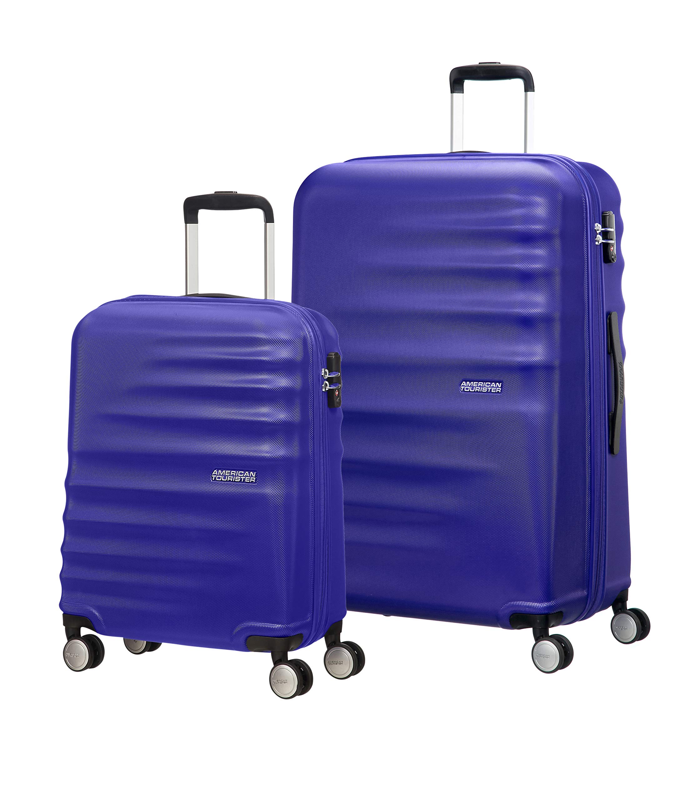 American Tourister Luggage Set 77 Cm 96 Liters Nautical Blue