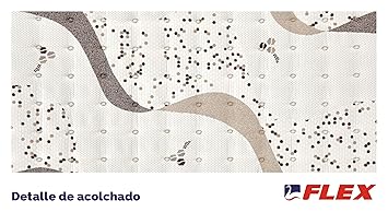 FLEX Colchón 90x200 Enrollado Pocket Bioceramics Visco, Muelles ...
