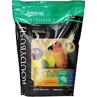 RoudyBush Daily Maintenance Bird Food, Mini, 10-Pound