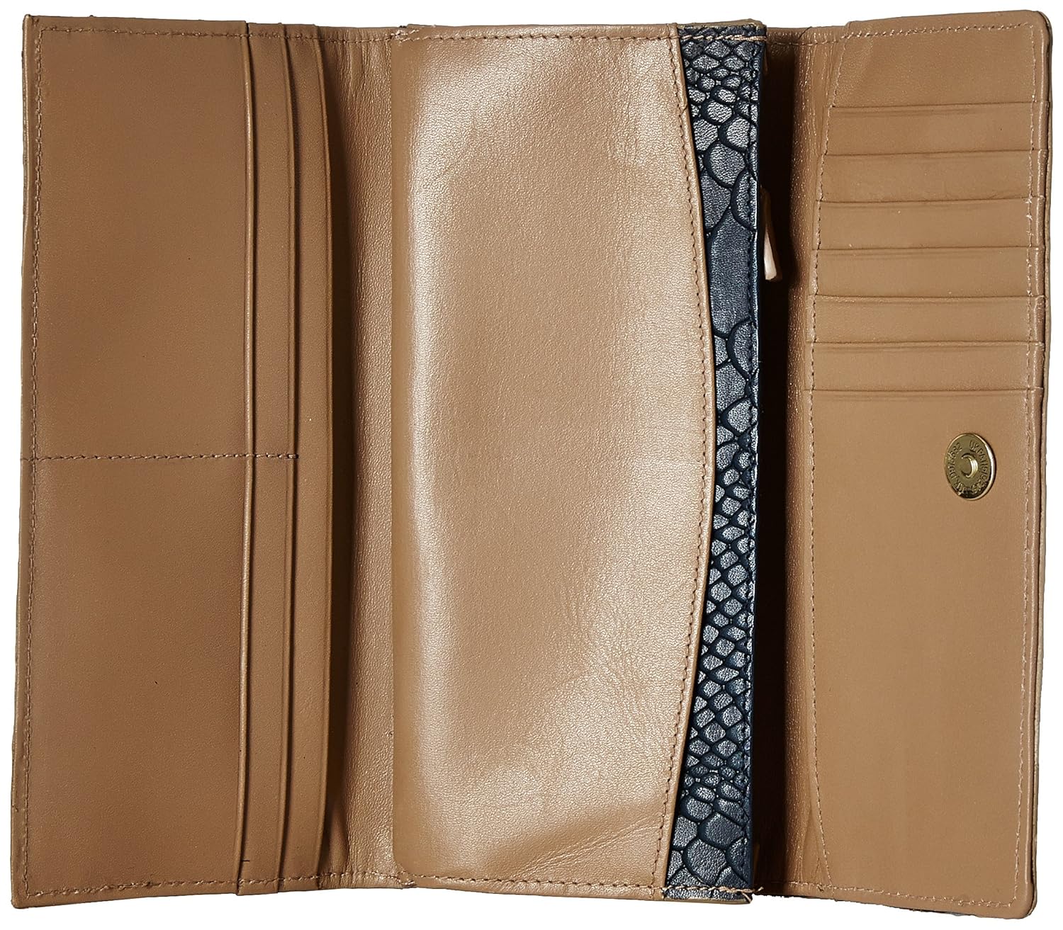 hidesign women's clutch (blue)