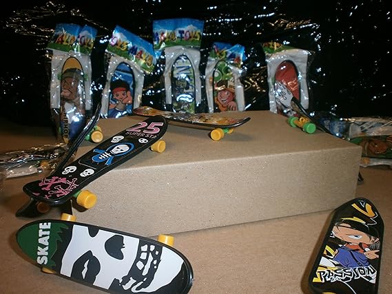 18x Fingerskateboard Fingerboard Mitgebsel Mitbringsel Kindergeburtstag Tombola