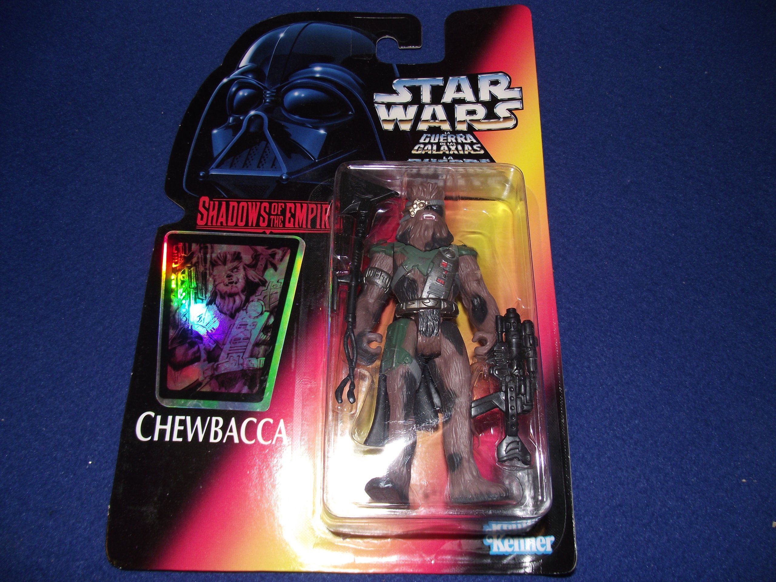 STAR WARS SHADOWS OF THE EMPIRE EUROPEAN RED CARD CHEWBACCA