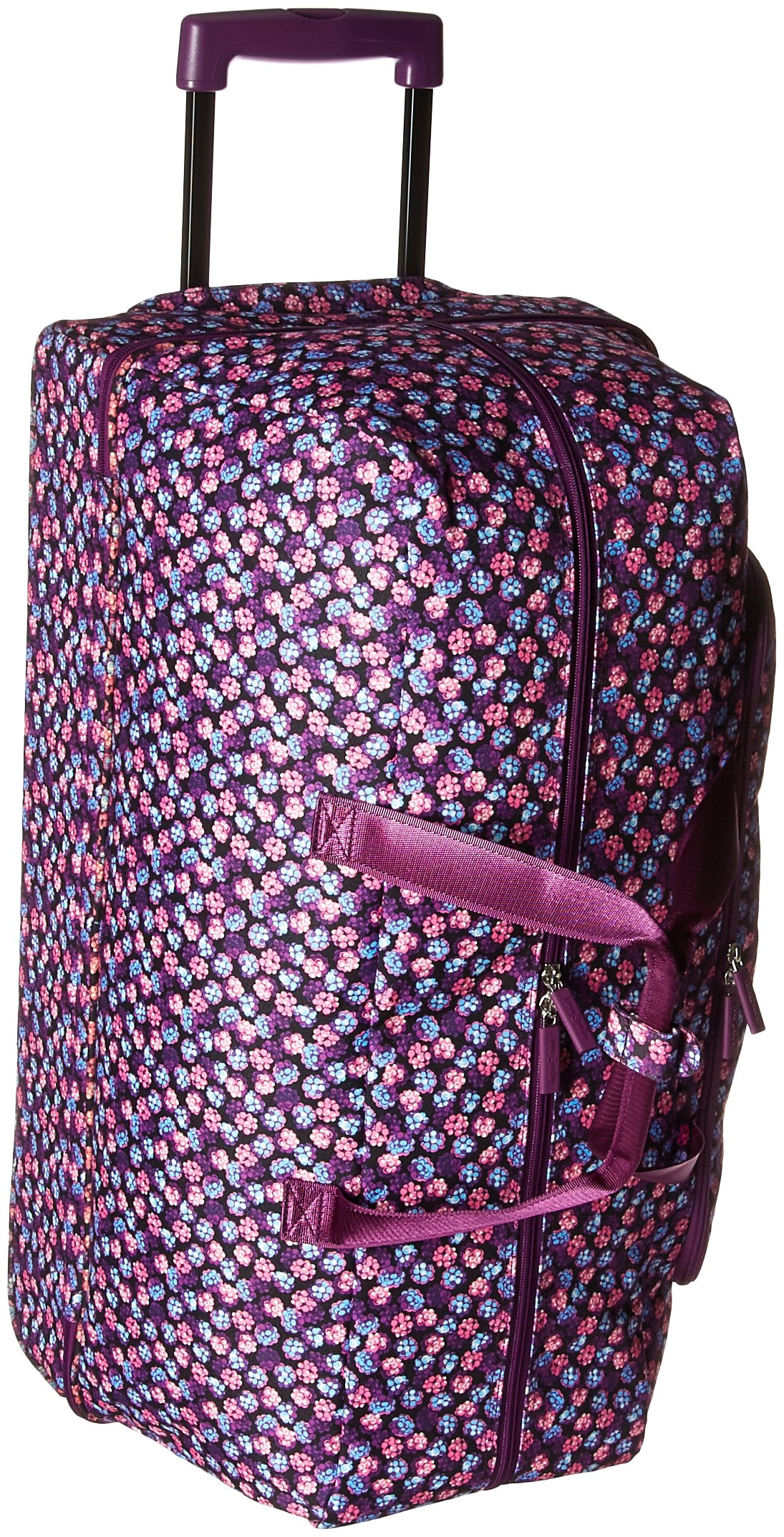 vera bradley lighten up rolling duffel