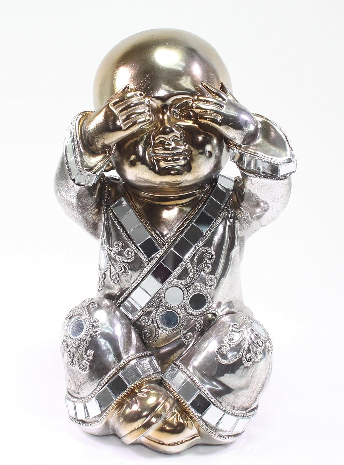 Best Buddhist Temple Garden Statue Young Monk