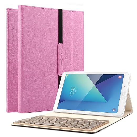 title='Boriyuan Samsung Galaxy Tab S2 9.7 tastiera Bluetooth Keyboard Case Cover in