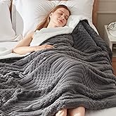 ACCU-WARMTH Tufted Heated Blanket Full Size - Fast Warming with 6 Heat Settings & 4 Hours Auto-Off, Electric Bed Blanket for Bedroom, 72"x84", London Grey