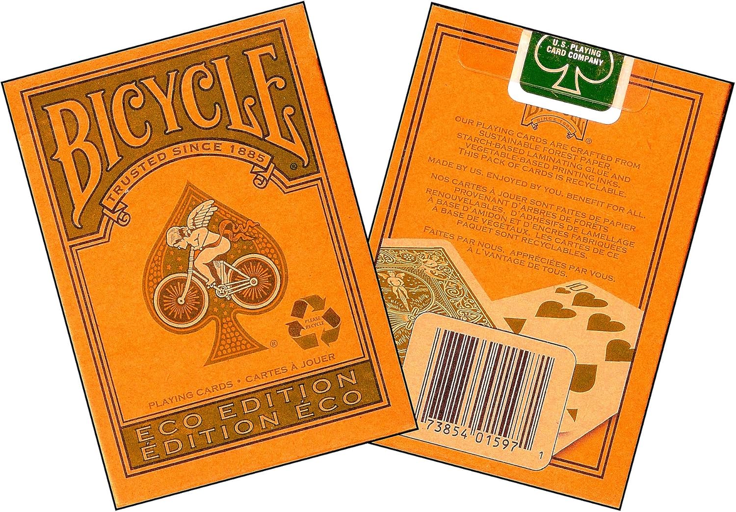 US Playing Card Company Bicycle Pokerkarten Eco Edition Amazon.de