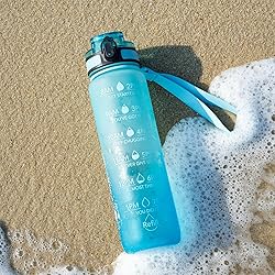 OLDLEY Water Bottles, 32oz Motivational Sports