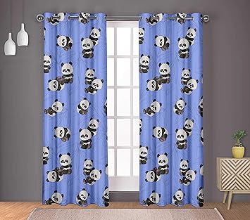 Amazon Com S4sassy Cotton Duck Tree Panda Kids Blue Double