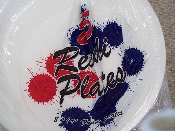 READI-PLATES WHITE FOAM 9″ PLATES, 25-COUNT