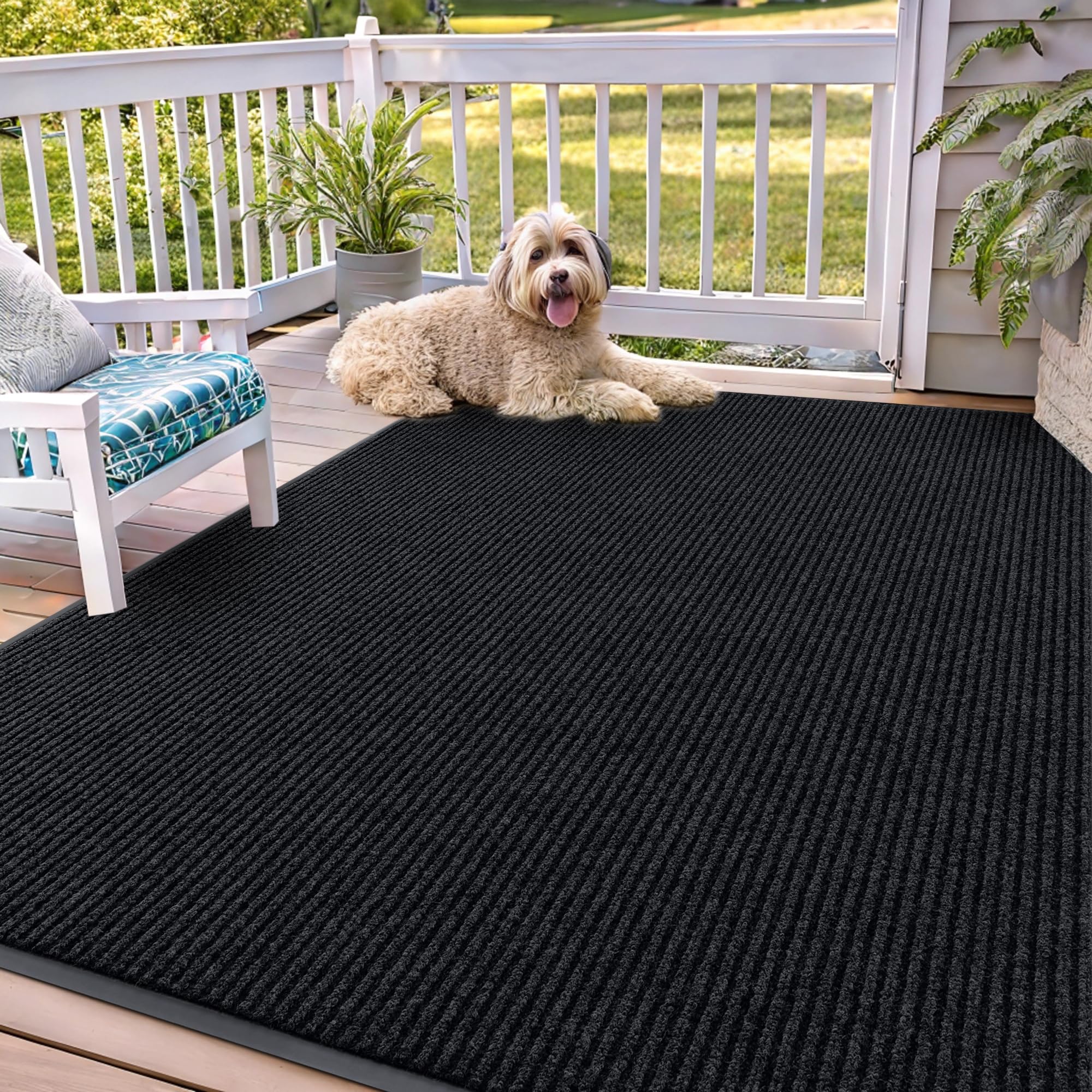 OLANLY Front Door Mat Indoor Outdoor