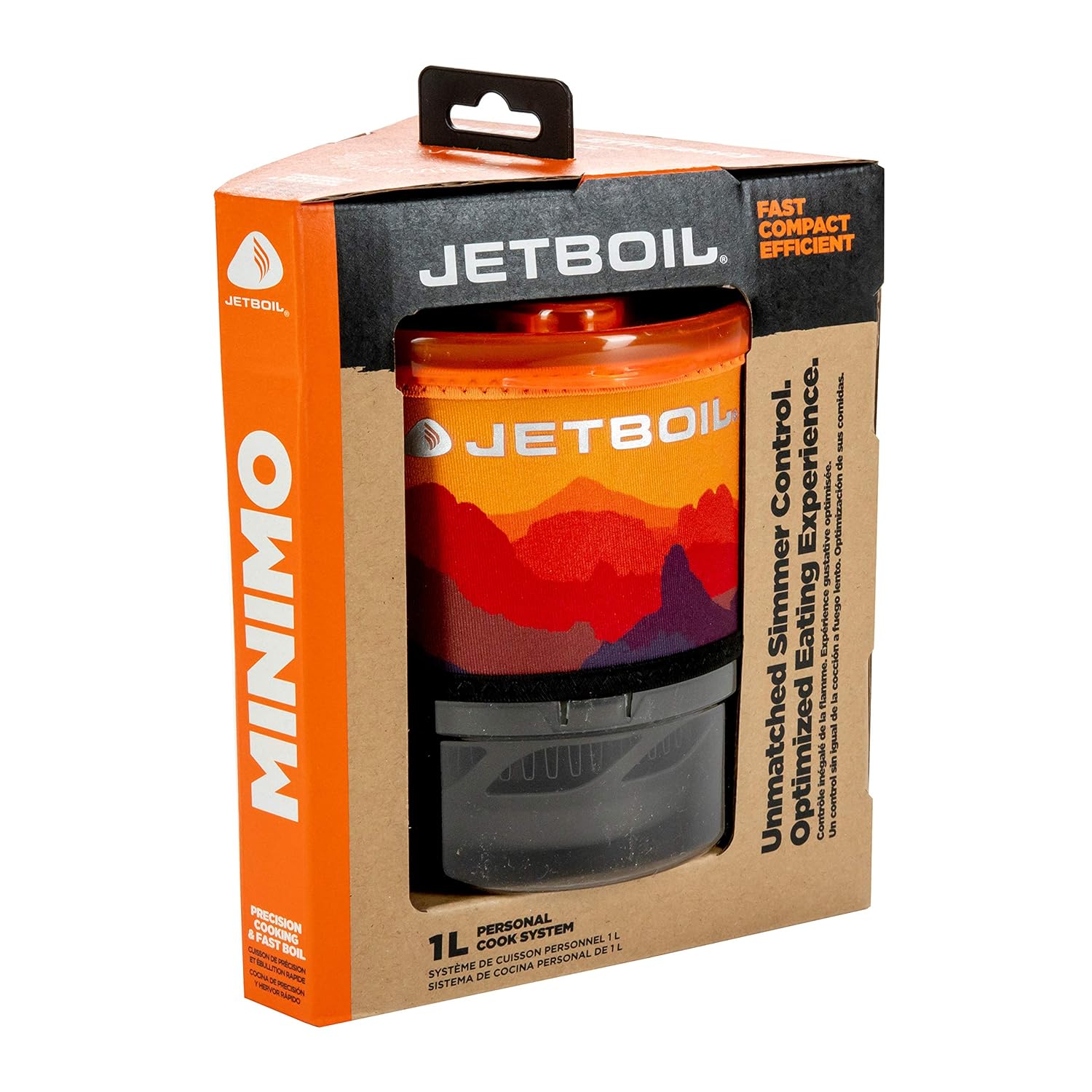Outdoor Recreation Jetboil MiniMo Camping Stove Cooking System Sunset