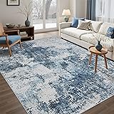 Area Rug Living Room Rugs: 5x7 Washable Rug with