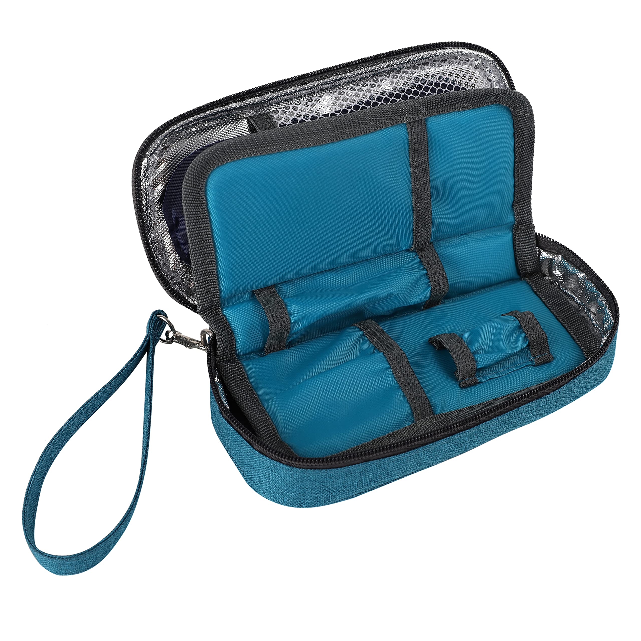 apollo walker Insulin Cooler Travel Case Diabetic Medication Cooler with Ice Packs and Insulation Liner insulin cooler travel case tsa approved