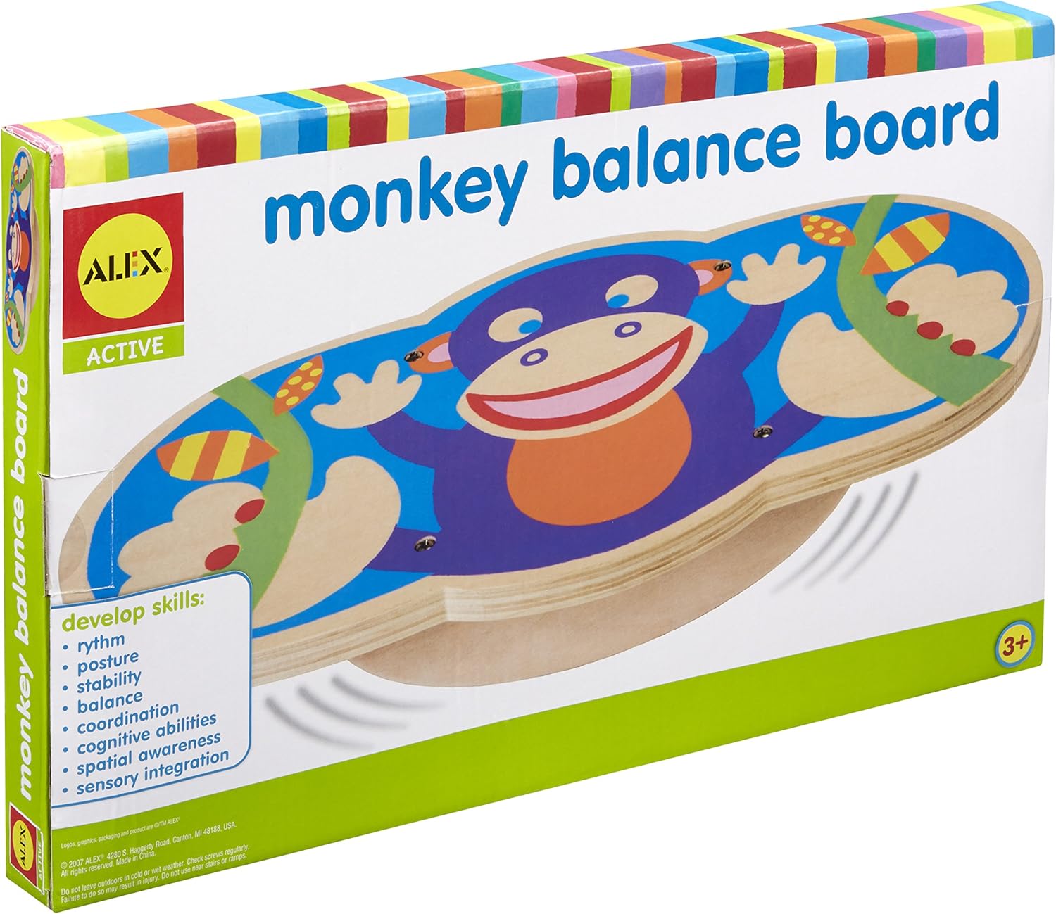 alex toys monkey balance board