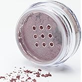Light Purple Plum Loose Powder Mineral Glitter Single Eyeshadow Dust Pigment Jar Pot, Talc & Paraben Free, No Animal Testing & Cruelty Free