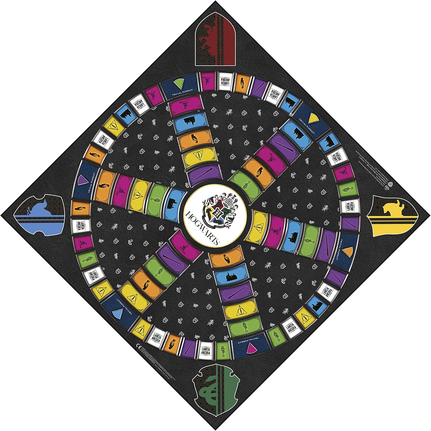 Trivial Pursuit WM00212-ITA-4 Harry Potter Wizarding World Full Size Italian Version, Multicolor - Image 4
