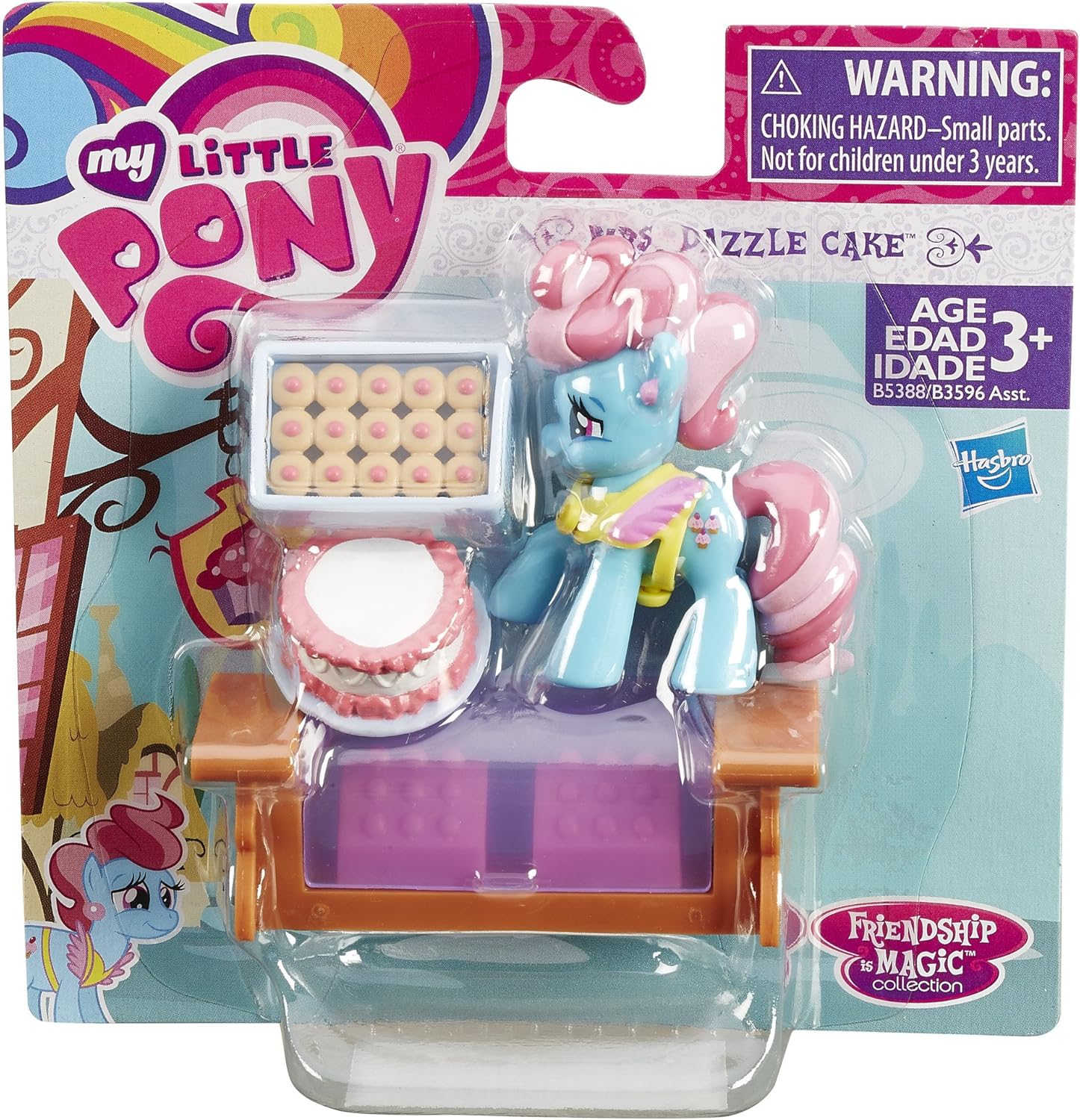 My Little Pony Mrs Dazzle Cake Doll, Pink, 12 - Image 3