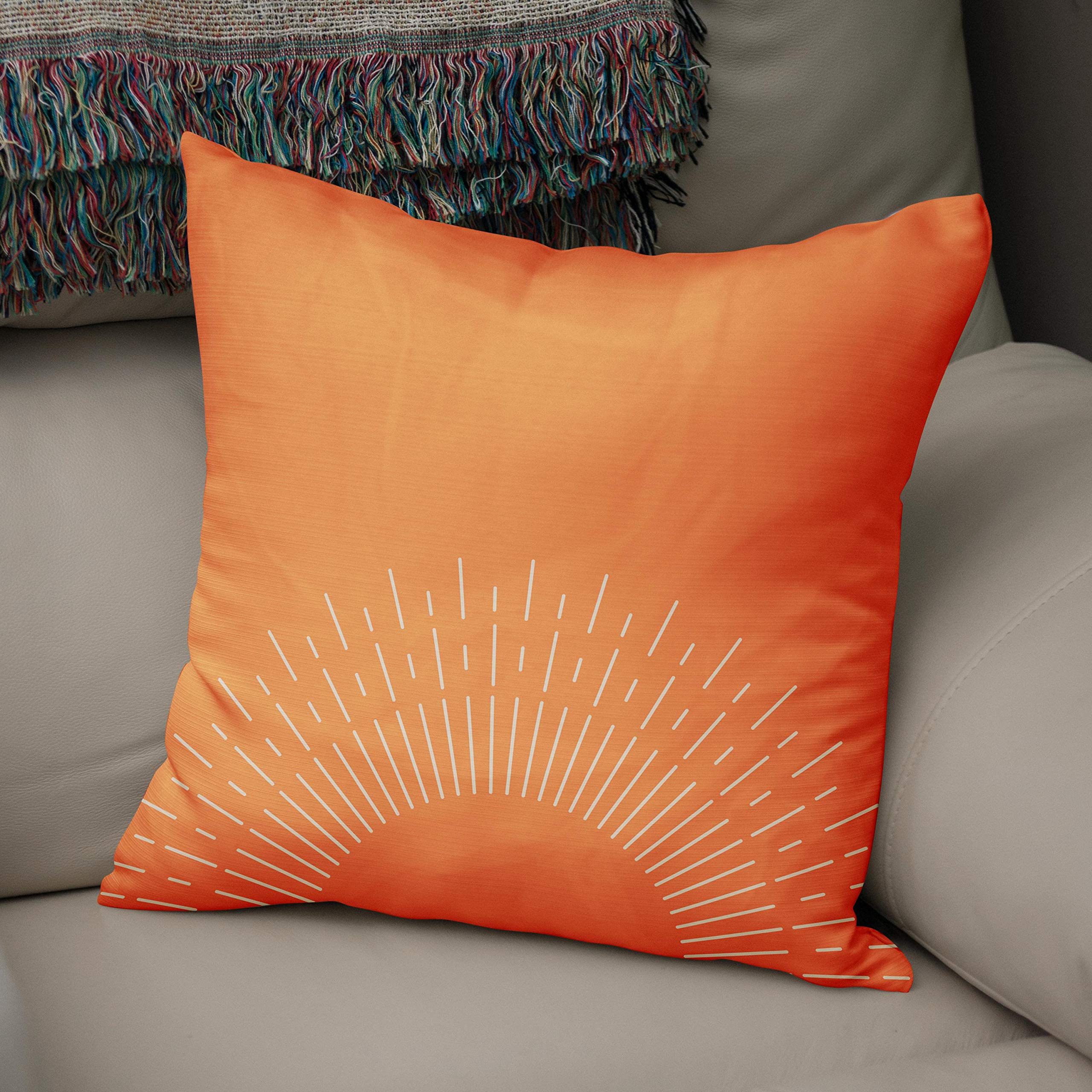 Bonamaison, Decorative Cushion Cover - 50% Cotton 50% Polyester - 43x43cm - Designed and Manufactured in Turkey