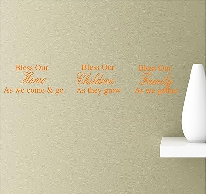Amazon Com Bless Our Home As We Come Go Bless Our