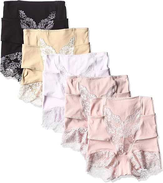 Amazon ベルーナ 補正ショーツ レディース 3色組 ブラック ベージュ ローズ ラベンダー ピーチ 日本 M 日本サイズm相当 補正ショーツ ガードル 通販