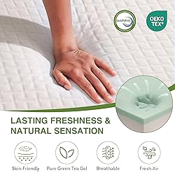 EGOHOME Full Size Memory Foam Mattress, 10 Inch Bed