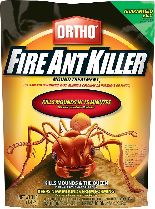 Fire ant killer mound treatment Clearance