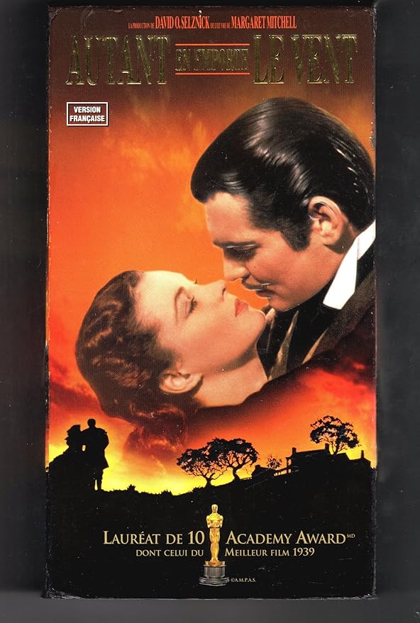 AUTANT EN EMPORTE LE VENT V.F. Gone With The Wind (EN FRANÇAIS (Doublé au Québec), FILM SUR 2