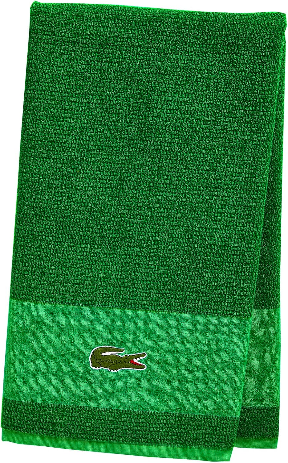 Lacoste Match Bath Towel, 100 Cotton, 600 GSM, 30"x52