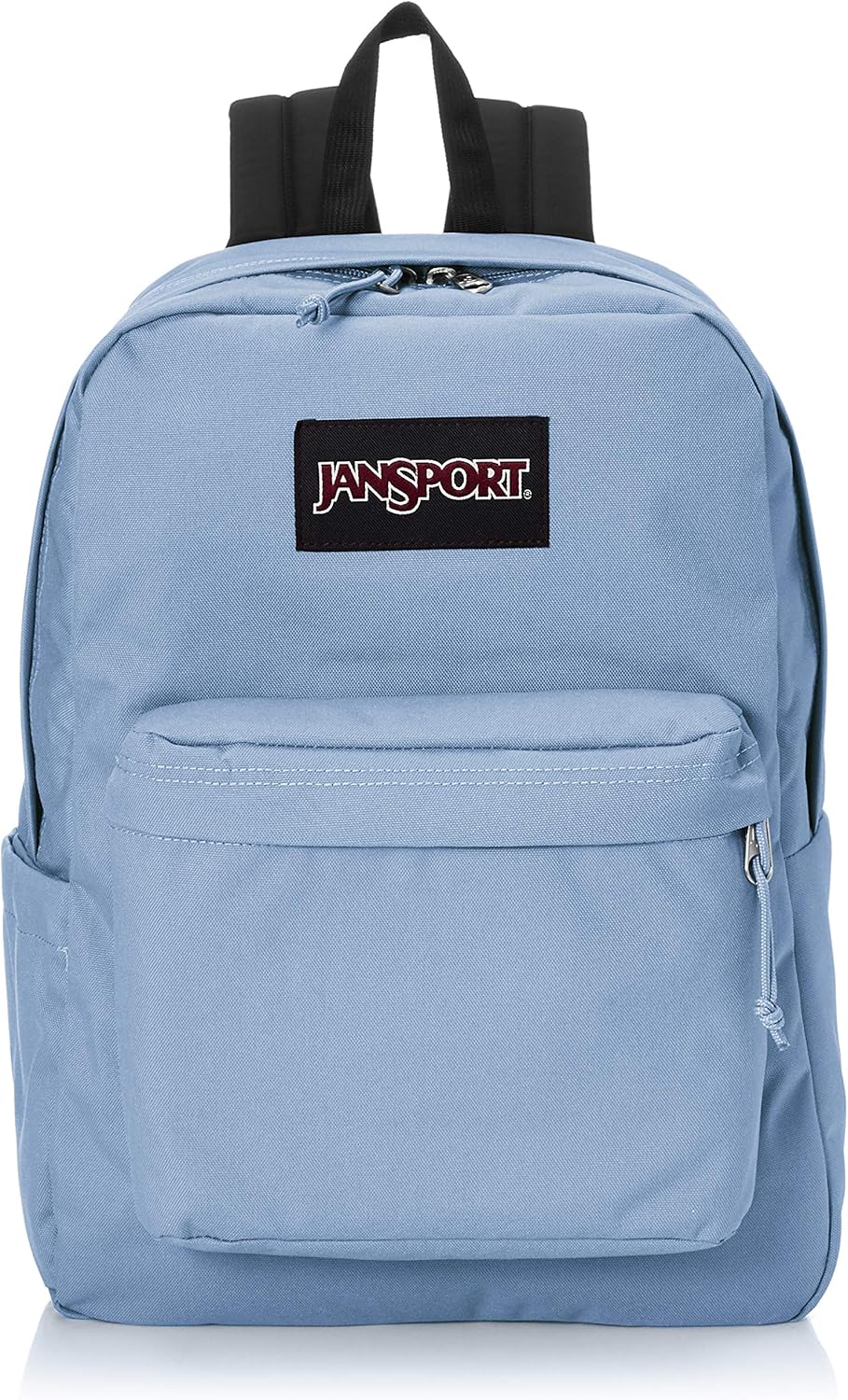 JANSPORT SuperBreak Plus Laptop Backpack in Blue Agave, 15" Internal Sleeve with Front Organiser and Side Water Bottle Pocket