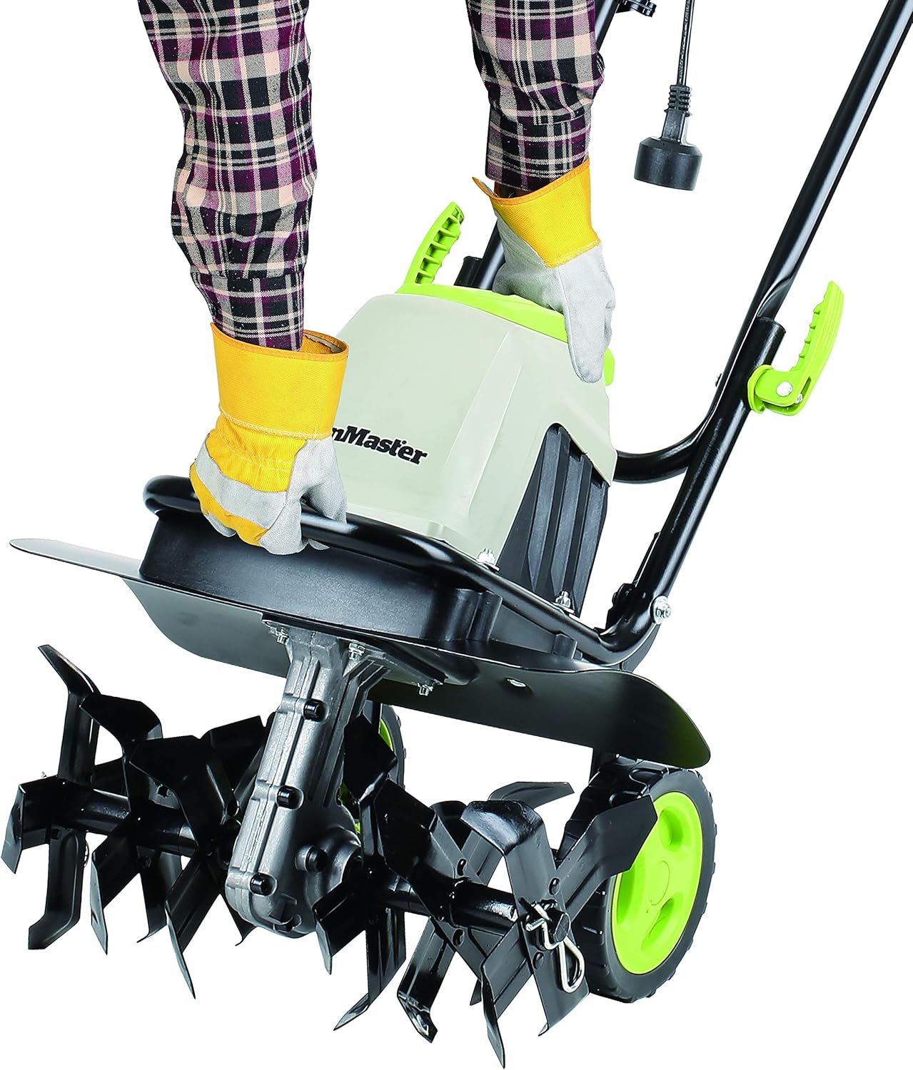 LawnMaster TE1016M Electric Tiller 10-Amp, 16-Inch : Garden & Outdoor