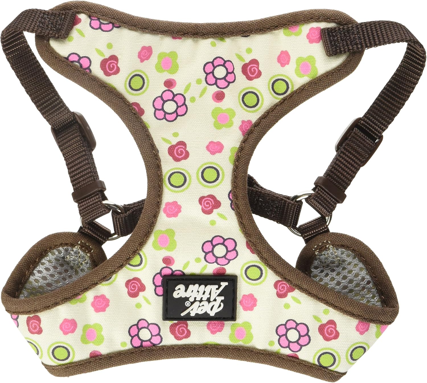 Pet Attire Adjustable Designer Wrap Harness, 3/8" Pet