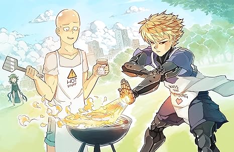 Athah Designs Anime One Punch Man Saitama Genos Tatsumaki One