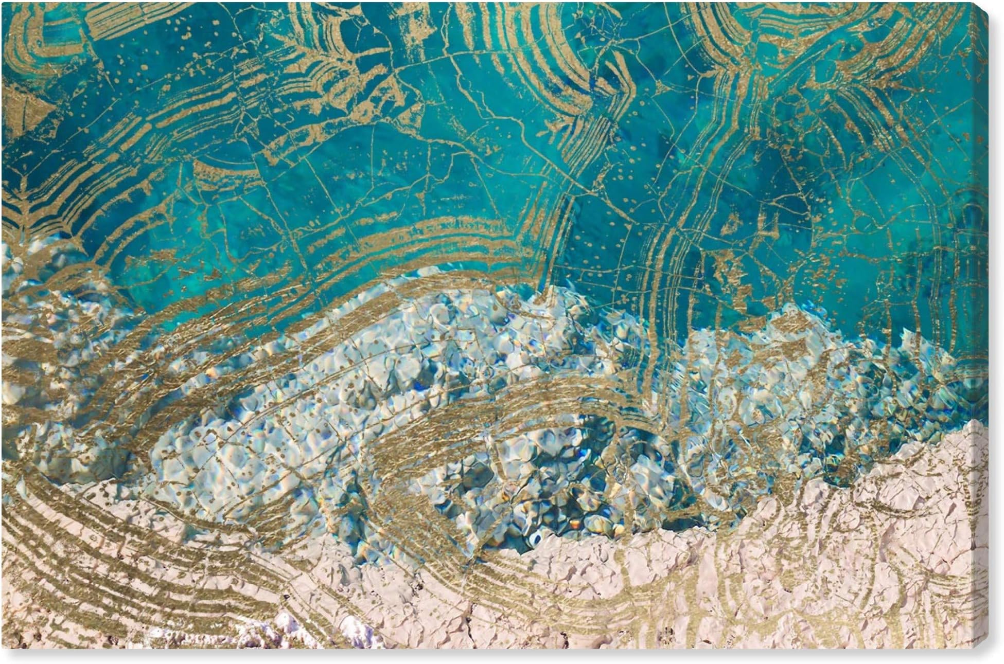 Oliver Gal "Salt Water" Canvas Art, 36" x 24"