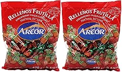 Arcor Juice Filled Strawberry Hard Kosher Candy 2