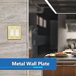 LIDER Dual Decorator Switch or Receptacle Metal