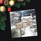 Absolutely Yours Charity Christmas Cards 24 Pack 4 Robin Designs 150x150mm view 2