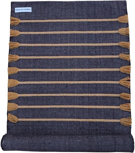 Amazon.com : Jaipur art & Rugs Organic Cotton Yoga Mat - Eco
