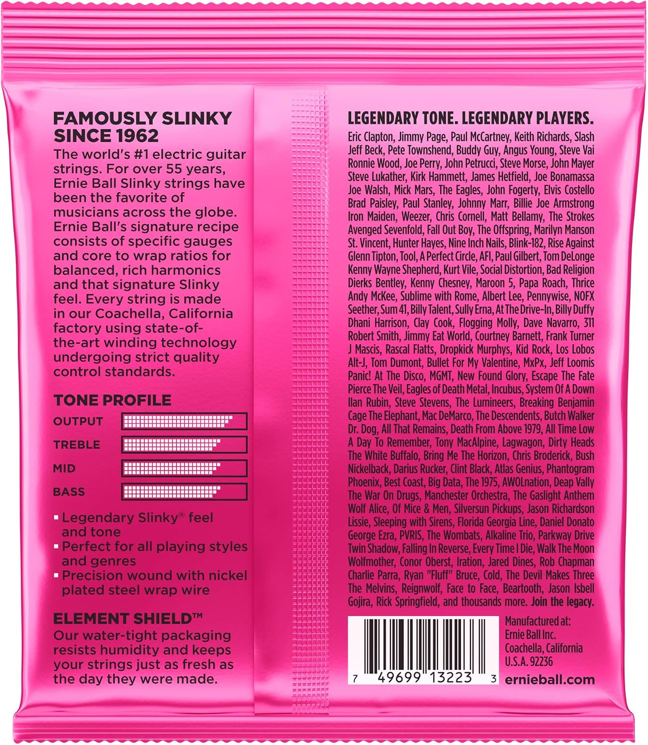 Ernie Ball Super Slinky Nickel Wound Electric Guitar Strings 3 Pack - 9-42 Gauge, Super (9-42), 3-Pack - Image 3