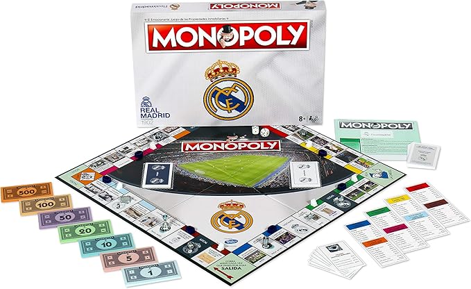 Winning Moves Monopoly Real Madrid CF (63324), Multicolor: Amazon.es: Juguetes y juegos