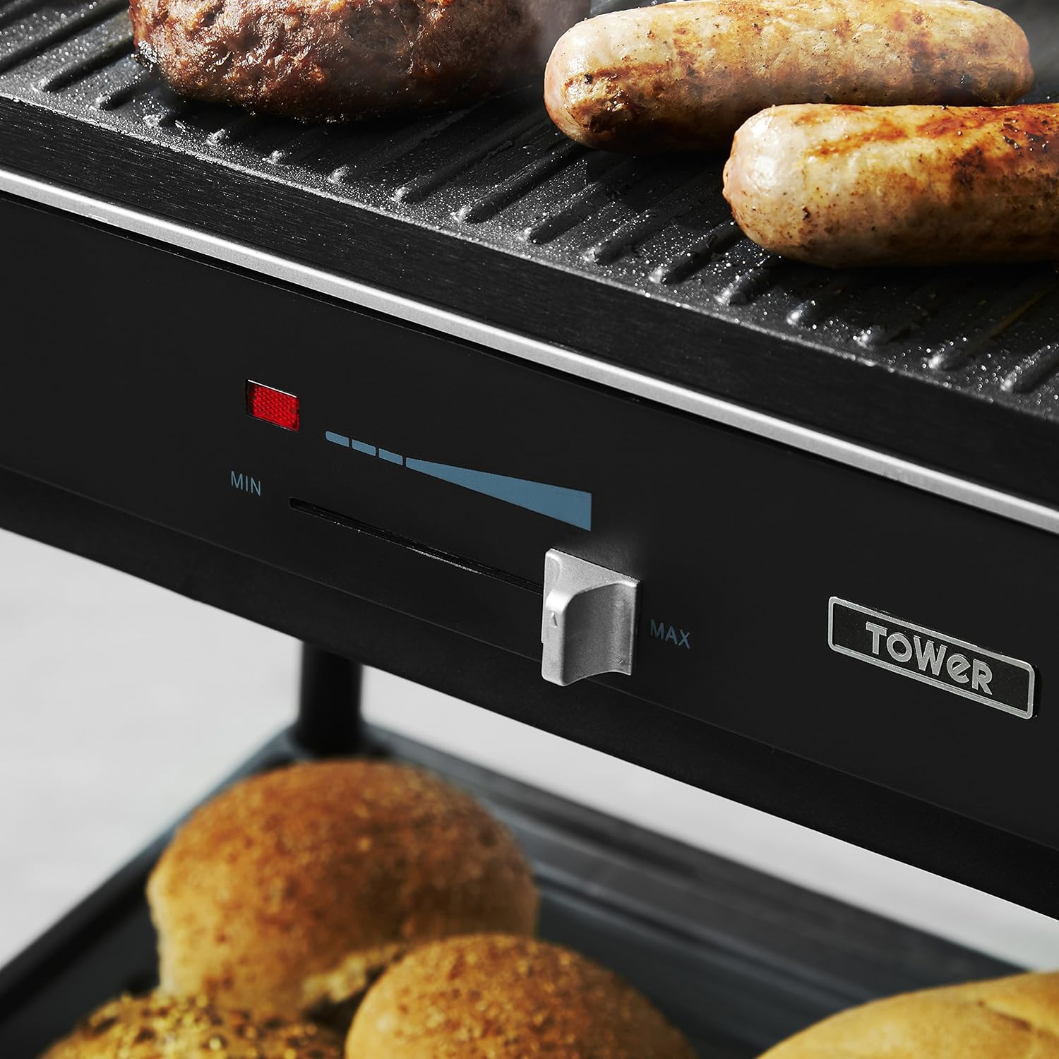 Tower Electric Indoor & Outdoor BBQ Grill Thermostat With Stand, 2200W