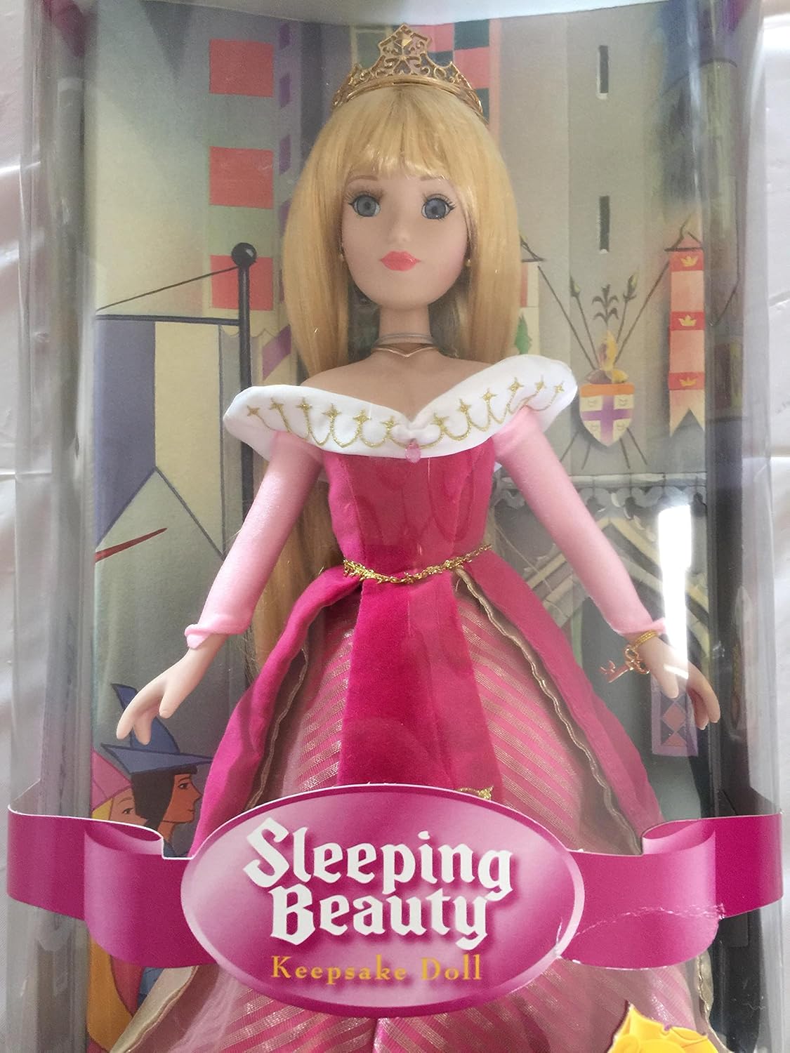 sleeping beauty porcelain doll
