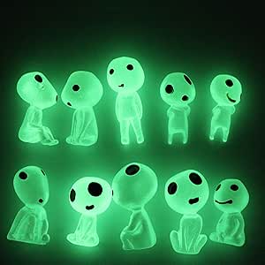 Qingo10 Pcs Different Fairy Garden Accessories Glow In Dark Tree Elves Garden Decor Miniature Luminous Ghost 10pcs Kit For Micro Landscape Gnomes Garden Decoration Outdoor Patio Lawn Yard Kit Patio Lawn Garden Amazon Com
