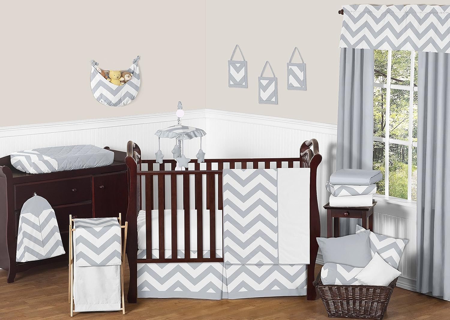 sweet jojo crib skirt