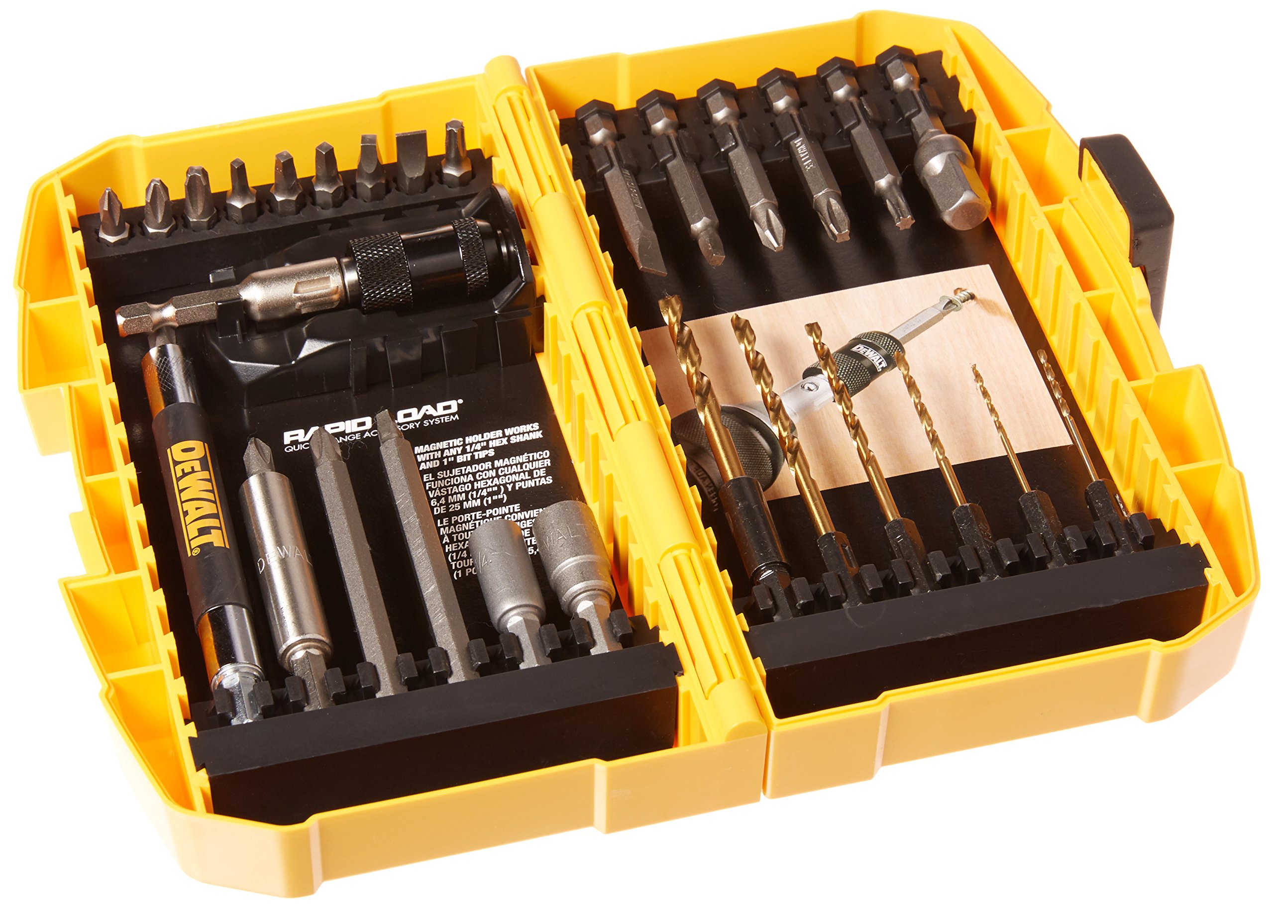 Dewalt Dw2520f 30 Piece Rapid Load Set With Tin Drill Desertcart