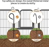 Yaheetech Lightweight 8-Panel Dog Playpen 63cm Pet Exercise Fence Portable view 7