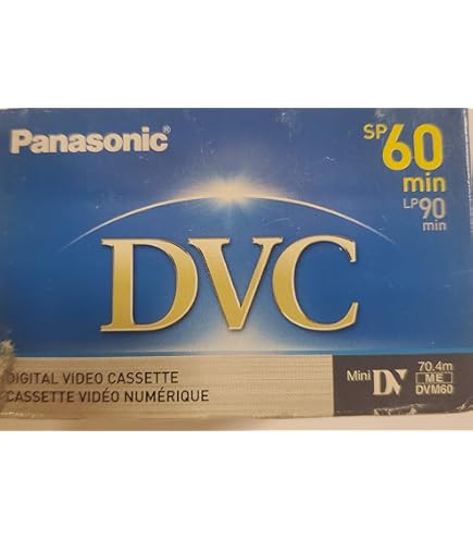 Panasonic AY-DVM60V5×10 Amazon.com: Panasonic AY-DVM60EJ 60-Minute DVC (Mini DV
