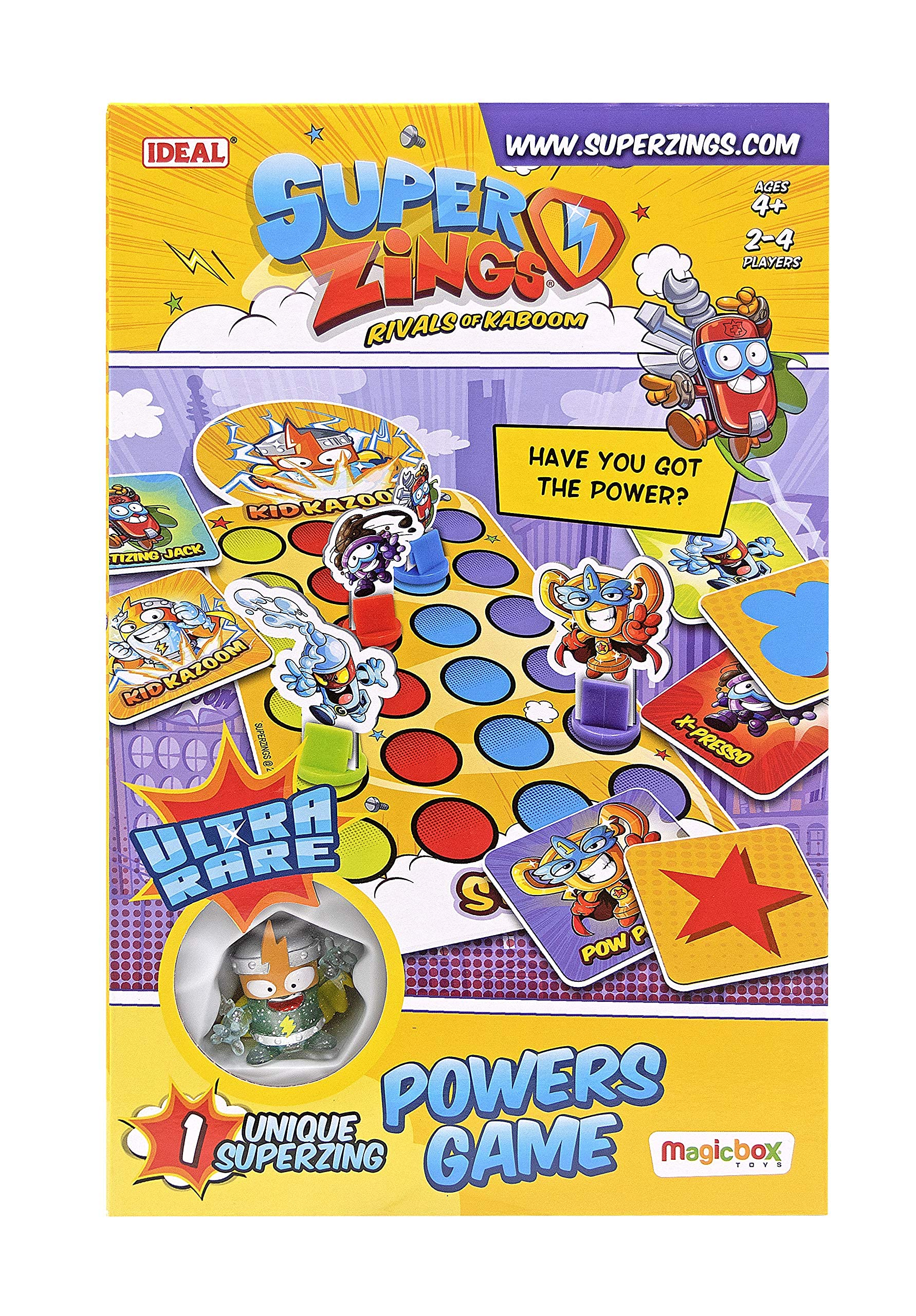 John Adams 577 10825 EA SuperZings Powers Game, red